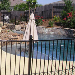 Iron Pool Fencing Long Beach